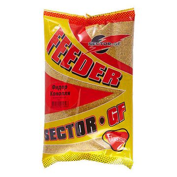 Прикормка GF Sector 1кг ФИДЕР КОНОПЛЯ