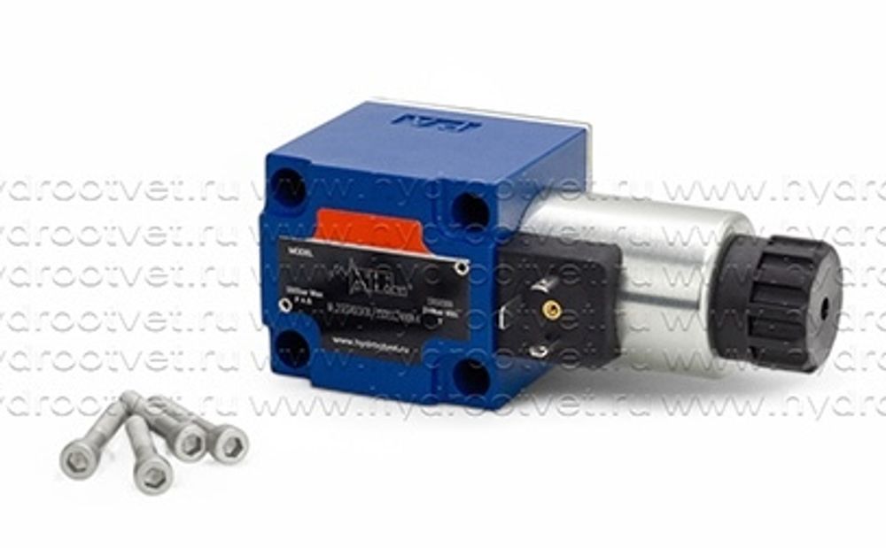 M-3SED10CK1X/350CG24N9K4 - Гидрораспределитель седельного типа Ду 10 с электроуправлением (на 350 бар), схема CK, уплотнение NBR