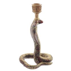 GAEM Подсвечник "Змея", L12,5 W13,5 H24 см, 2в.