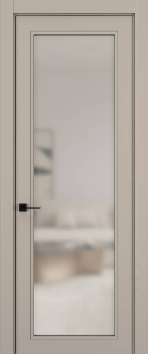Дверь 01V GEOMETRY Матовый Латте