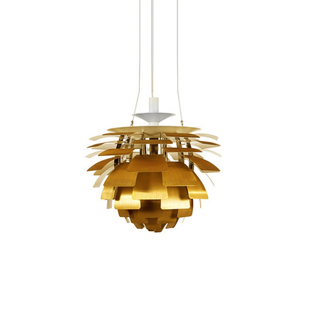 Pendant design lamp PH Artichok by Louis Poulse D48 (champagne)