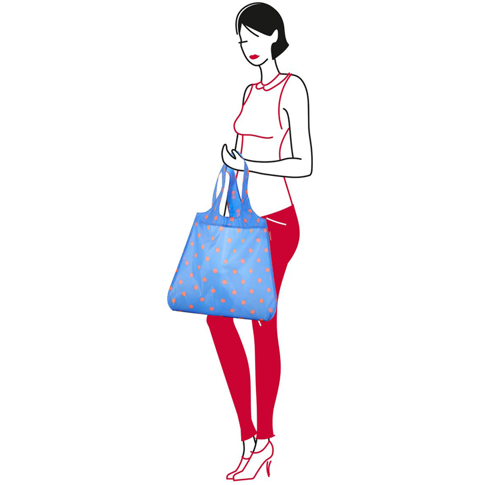 Сумка складная mini maxi shopper azure dots