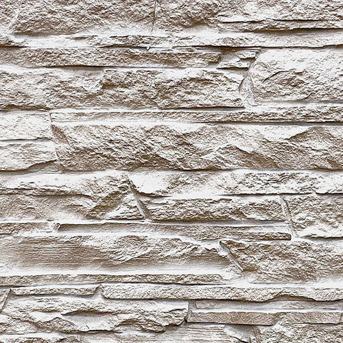 Фасадные панели Скала, мелованный белый Fineber (Файнбир)