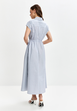 Trends Brands Base Платье Жен 09_03_dr816_navy_st Синий Полоска