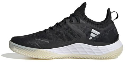 Женские Кроссовки теннисные Adidas Adizero Ubersonic 4.1 W Clay - core black/silver metallic/footwear white