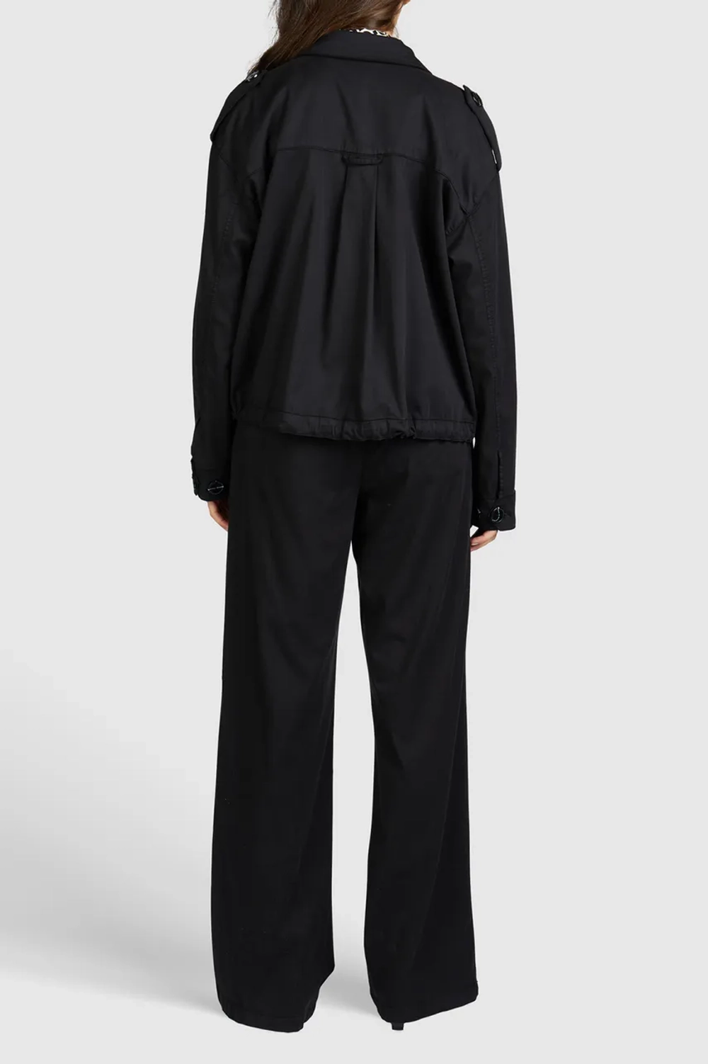 Рубашка-жакет MARC AUREL 3861 черный карманы