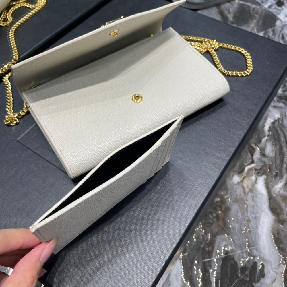 Saint Laurent Uptown Chain Wallet 19 cm