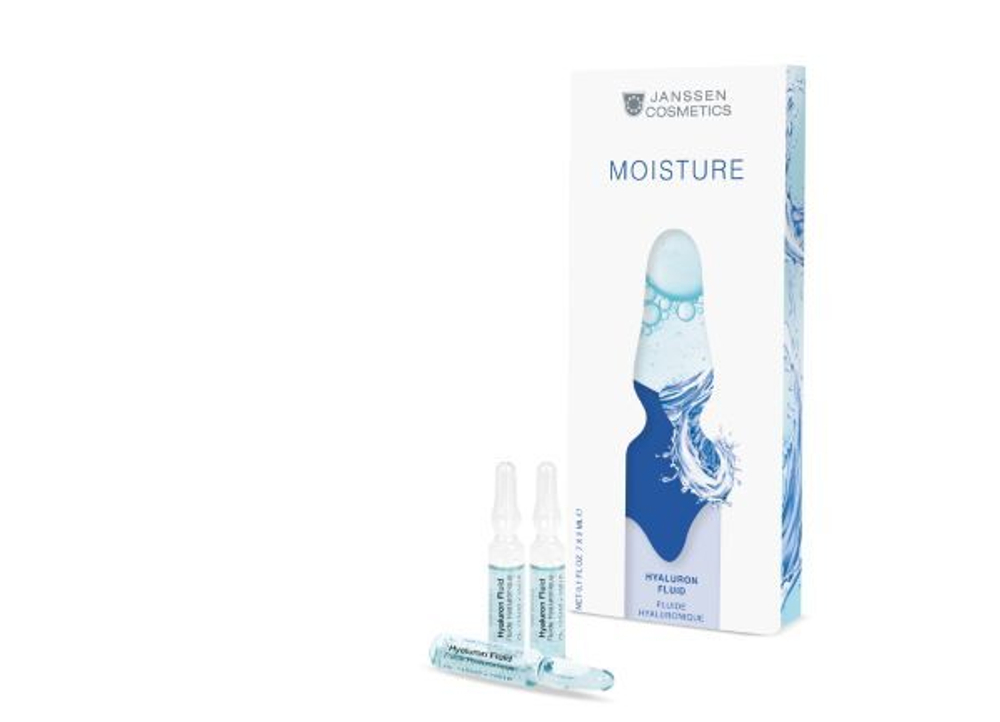 JANSSEN COSMETICS Ультраувлажняющая сыворотка с гиалуроновой кислотой, 7x2 мл | HYALURON FLUID