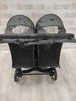 Коляска для двойни CARRELLO Connect CRL-5502 Rock Grey