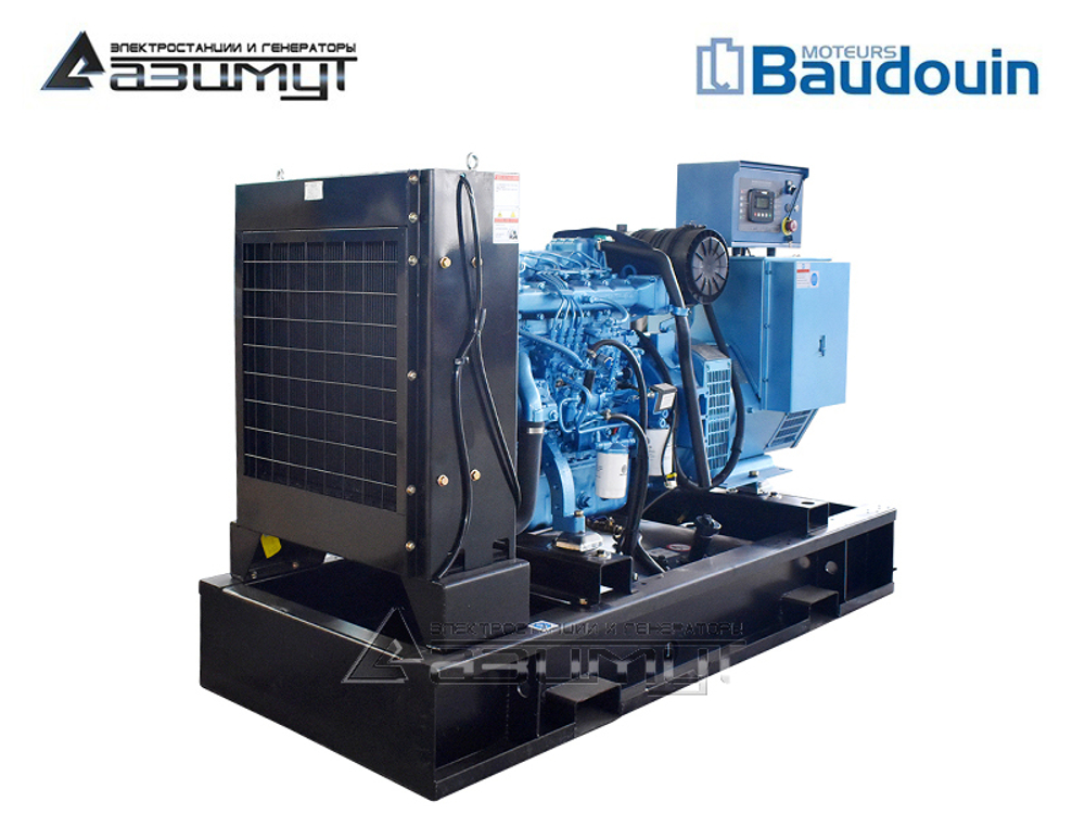Дизельный генератор Азимут АД-30С-Т400-2РМ9 Baudouin с автозапуском