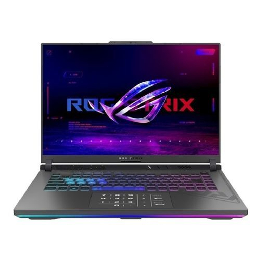 Ноутбук ASUS ROG Strix G16 G614JI-N4413, 16" (2560x1600) IPS 240 Гц/Intel Core i7-13650HX/32 ГБ DDR5/1024 ГБ SSD/NVIDIA GeForce RTX 4070 для ноутбуков (8 Гб)/Без системы, Серый (90NR0D41-M00VN0)