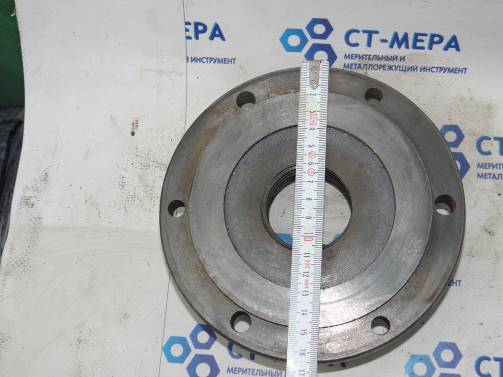 Планшайба (фланец) 160 мм резьба М45*4,5