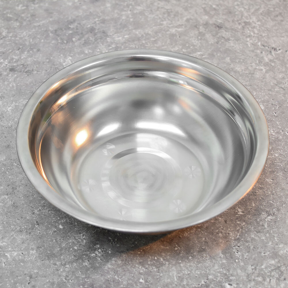 Миска 16см глубокая 0,6л, нерж сталь