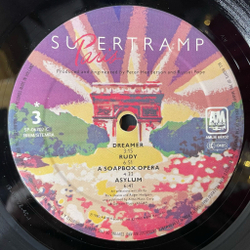 Винтажная виниловая пластинка LP Supertramp Paris (Holland 1980) From Now On