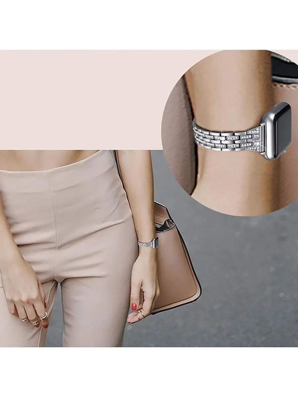 Ремешок для Apple Watch 38 41 42 мм браслет для часов