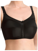Бюстгальтер ортопедический для фиксации экзопротезов молочной железы 90G черный