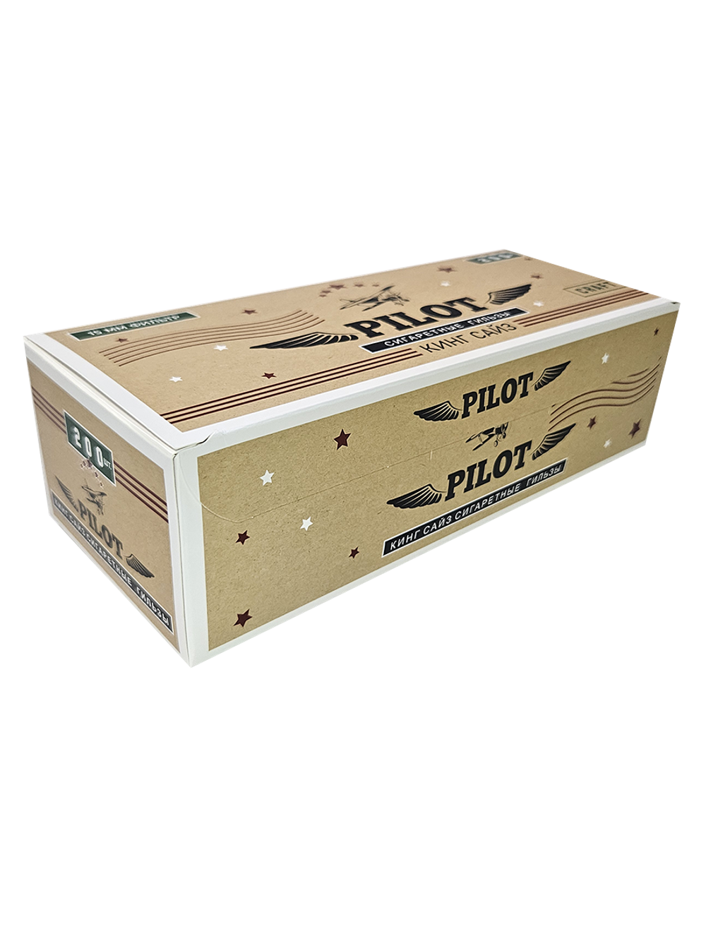 Гильзы для сигарет "PILOT" KS Craft 8.1/15мм 200шт