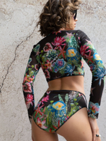 Купальник раздельный с рукавом Black Reef