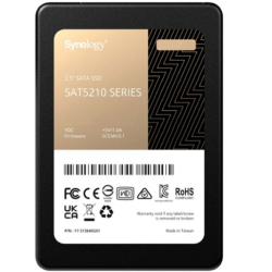 SSD диск Synology SAT5210 SSD SATA 2,5" 480Gb, R530 / W500Mb / s, IOPS 96K / 55K, MTBF 1,5M