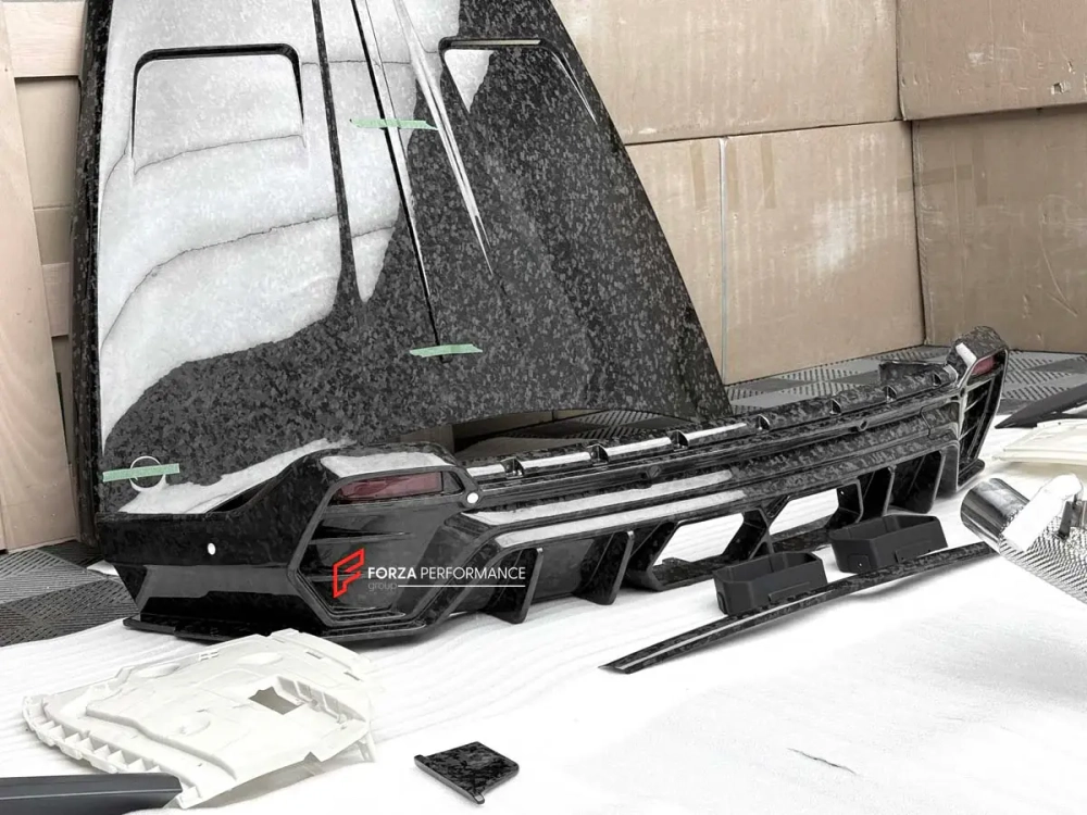 Обвес переделка из кованного карбона для ROLLS-ROYCE CULLINAN СЕРИИ 1 2018 - 2025 АПГРЕЙД ДО СЕРИИ II РЕСТАЙЛИНГ Ройс Куллинан