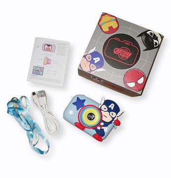 Детский цифровой фотоаппарат CARTOON CAMERA " СуперГерои: Капитан Америка "