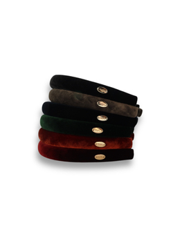 Ободок оранжевый средний