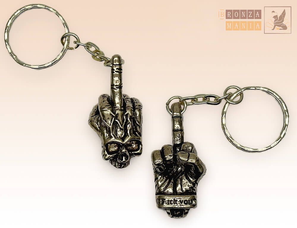 брелок Рука Фак - Fuck