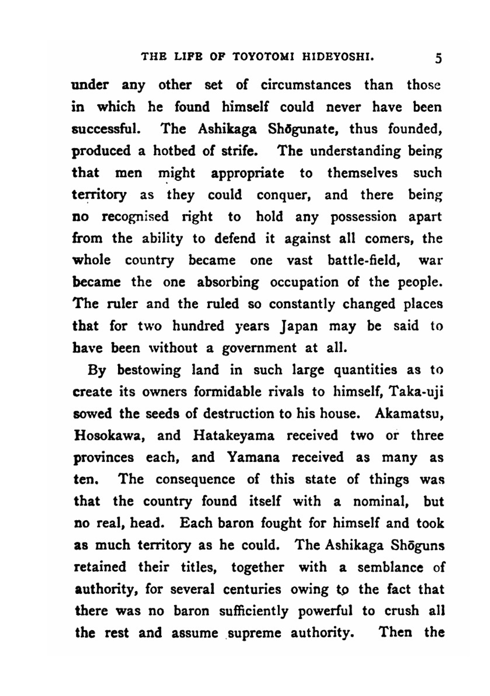 The Life of Toyotomi Hideyoshi | Dening Walter
