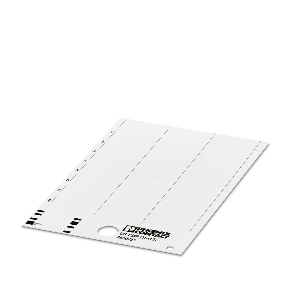 0830353 - US-EMP (35X15) CUS - Фиксируемые таблички