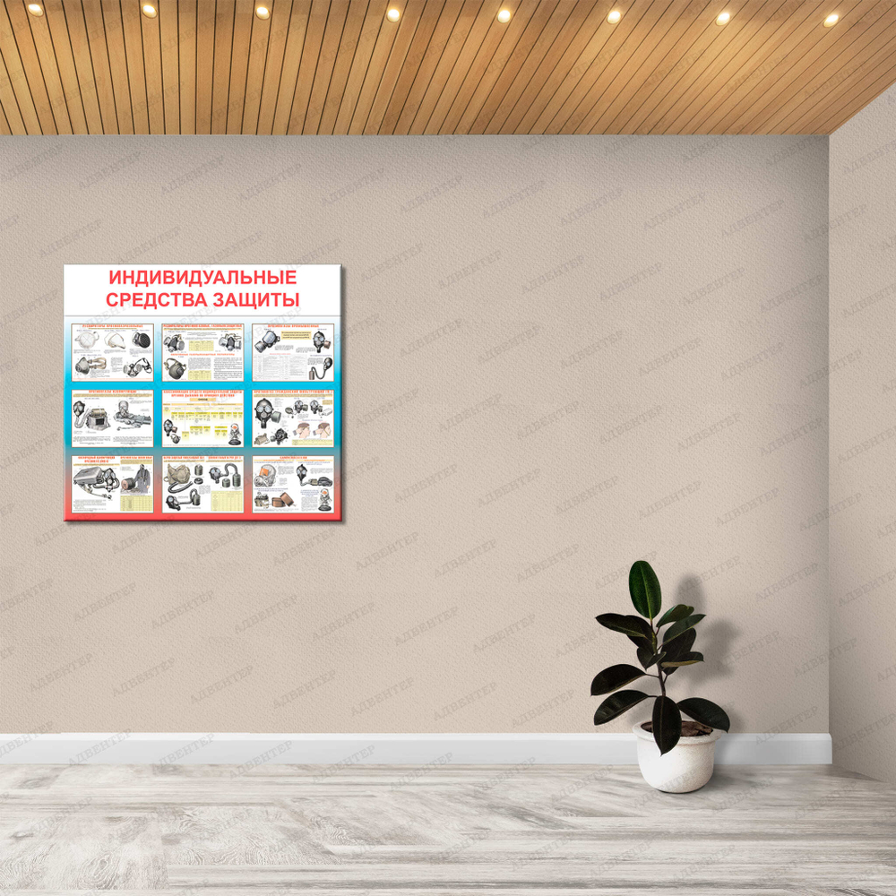 Стенд Индивидуальные средства защиты 008