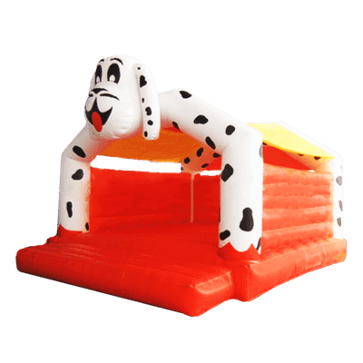 Детский надувной батут "Большой далматинец" с крышей
