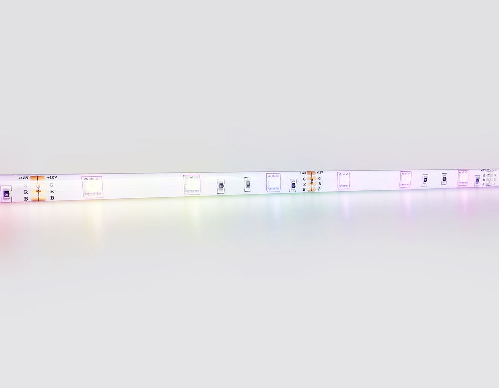 Ambrella Светодиодная лента RGB Ambrella Light GS2301 5050 30Led /7.2W m/ 12V IP65 RGB 5m LED Strip 12V GS2301