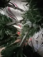 Ель половинка / угловая «Эльза» (пвх) 210 см / 2.1 м