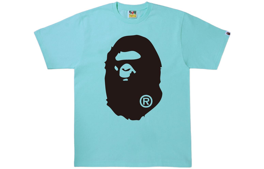 A Bathing Ape Bicolor Big Ape Head Tee Ss22
