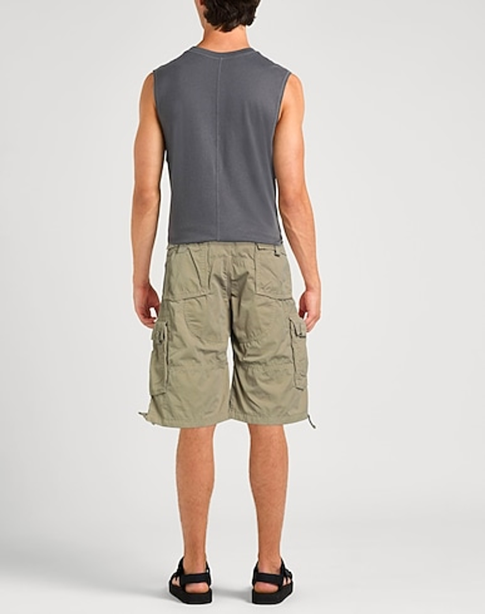 Шорты карго муж. AERONAUTICA 003 бежевый