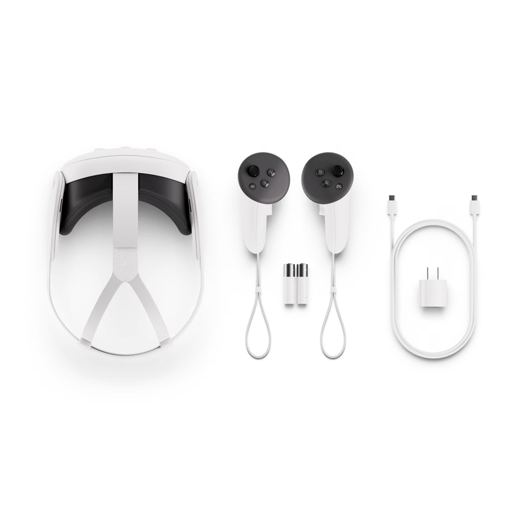 Шлем виртуальной реальности VR Oculus Quest 3 128GB, White (Белый)