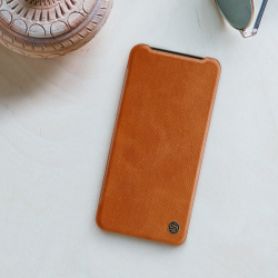 Кожаный чехол-книжка Nillkin Leather Qin для OnePlus 7