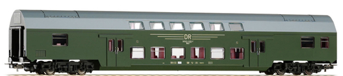Двухэтажный пассажирский вагон DBmtrue DR IV, зеленый