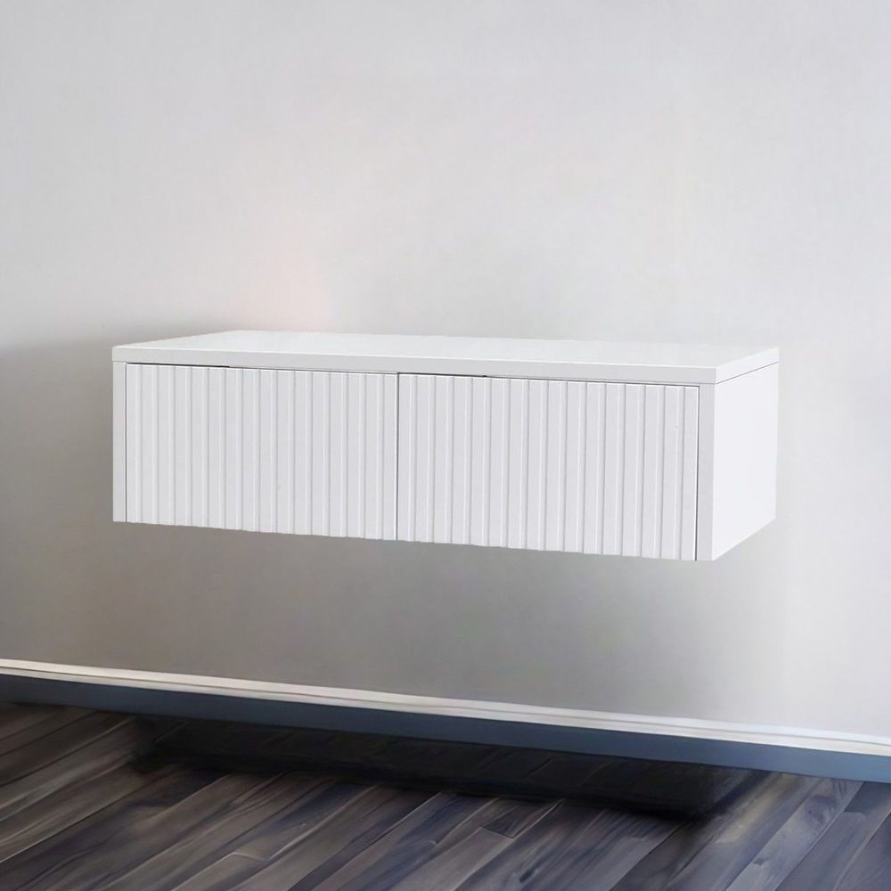 Туалетный столик, 73х34х21, подвесной, консольный столик, с ящиком, белый, Dipriz