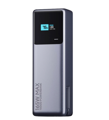 Аккумулятор внешний Xiaomi Power Bank With Built-in Cable 165W (10000mAh) (PB1165MI) черный