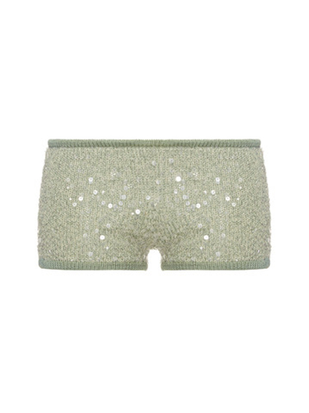 Шорты matcha зеленый