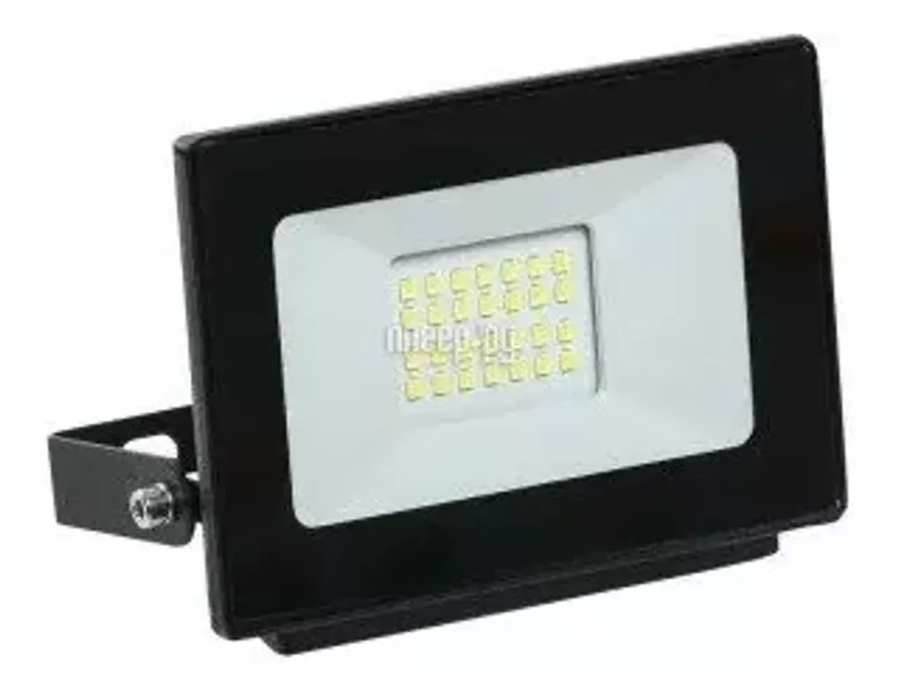 Прожектор СДО 06-20 светодиодный черный IP65 6500 K IEK LPDO601-20-65-K02