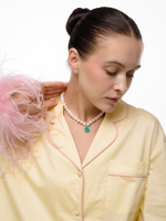 Колье "Constance Pearl" Green