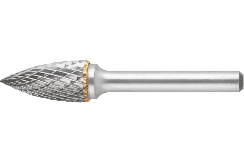 Шарошка карбидная, штифт 6 мм, тип "G", параболическая заостренная 12х25х70 мм FIT 36622