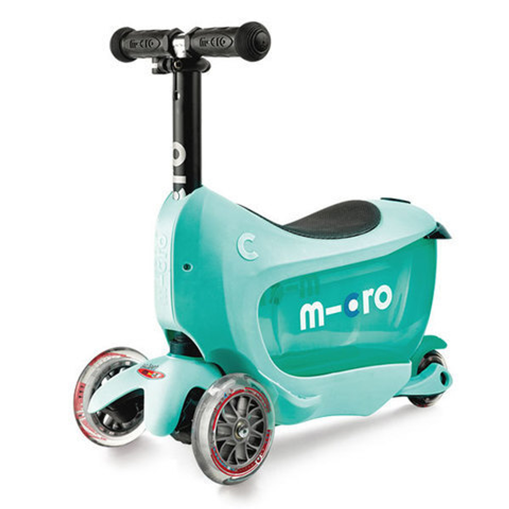 Самокат Mini2Go Deluxe ментол дисконт