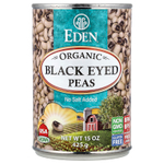 Eden Foods, органический черный горох, 425 г (15 унций)