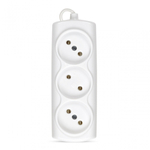 Удлинитель Smartbuy, 3 гнезда 3 метра 6А/1,35кВт без заземления 2х0,75 (SBE-10-3-03-F)