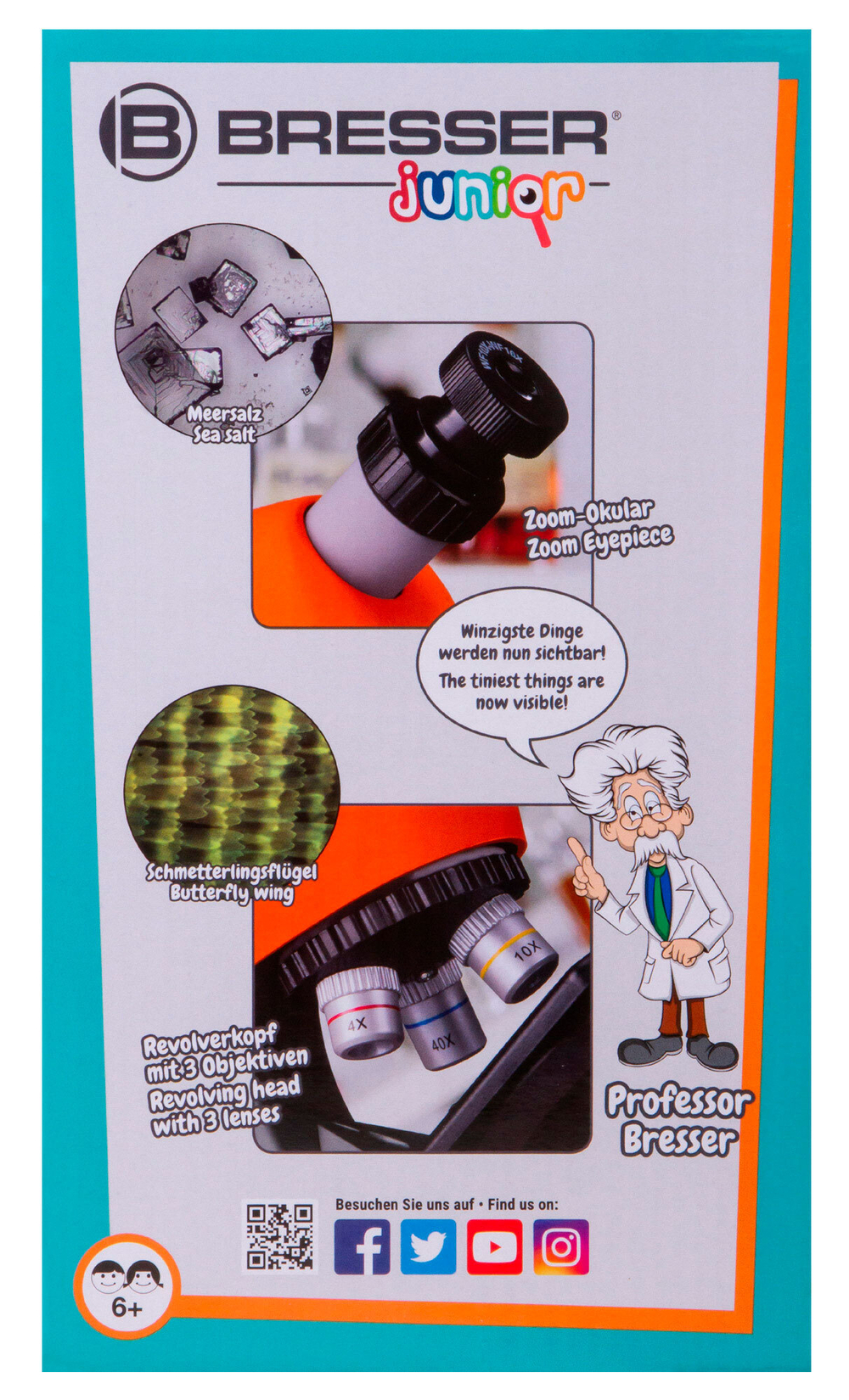 Микроскоп Bresser Junior 40–640x - фото 5