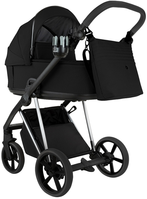 Коляска 2 в 1 Roan Sol Luxury Vintage 2.0 Caviar Black