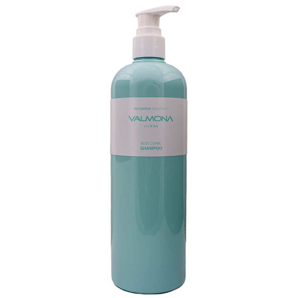 [Valmona] Recharge Solution Blue Clinic Shampoo - Шампунь для волос Увлажнение, 480 мл